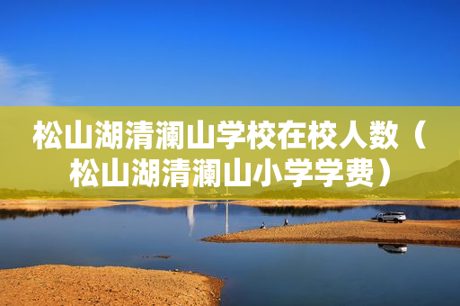 松山湖清澜山学校在校人数（松山湖清澜山小学学费）