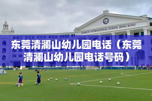 东莞清澜山幼儿园电话（东莞清澜山幼儿园电话号码）