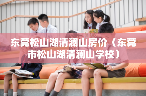 东莞松山湖清澜山房价（东莞市松山湖清澜山学校）