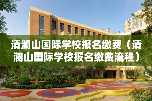 清澜山国际学校报名缴费（清澜山国际学校报名缴费流程）
