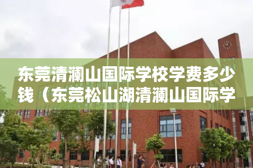 东莞清澜山国际学校学费多少钱（东莞松山湖清澜山国际学校学费）