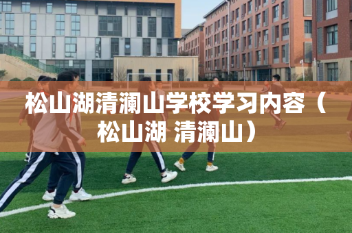 松山湖清澜山学校学习内容（松山湖 清澜山）