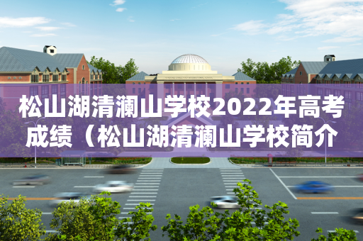 松山湖清澜山学校2022年高考成绩（松山湖清澜山学校简介）