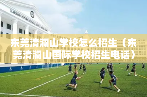 东莞清澜山学校怎么招生（东莞清澜山国际学校招生电话）