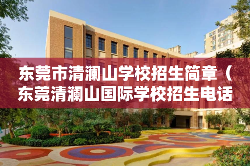 东莞市清澜山学校招生简章（东莞清澜山国际学校招生电话）